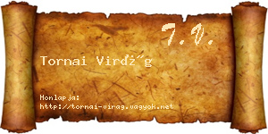 Tornai Virág névjegykártya